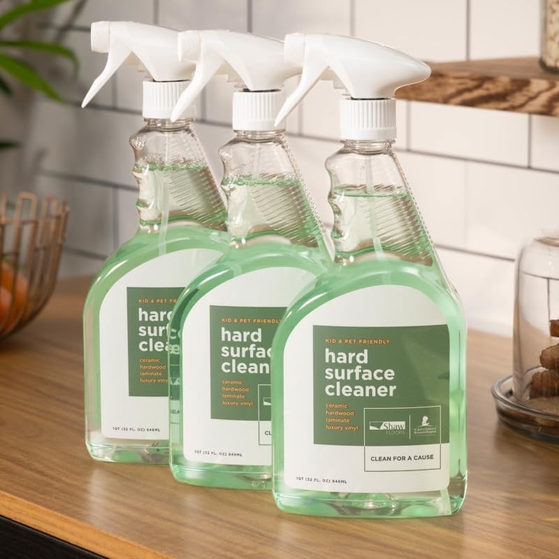 Shaw Floors St.Jude Hard Surface Floor Cleaner Spray- 32 Fl Oz (Pack of 3)