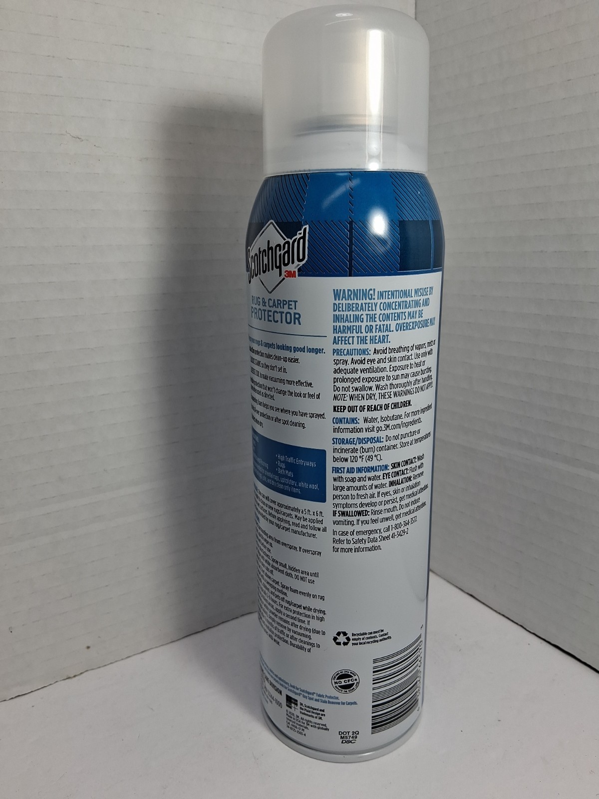 3M Scotchgard RUG & CARPET Invisible Protection Blocks Stains Lot Of 2 New