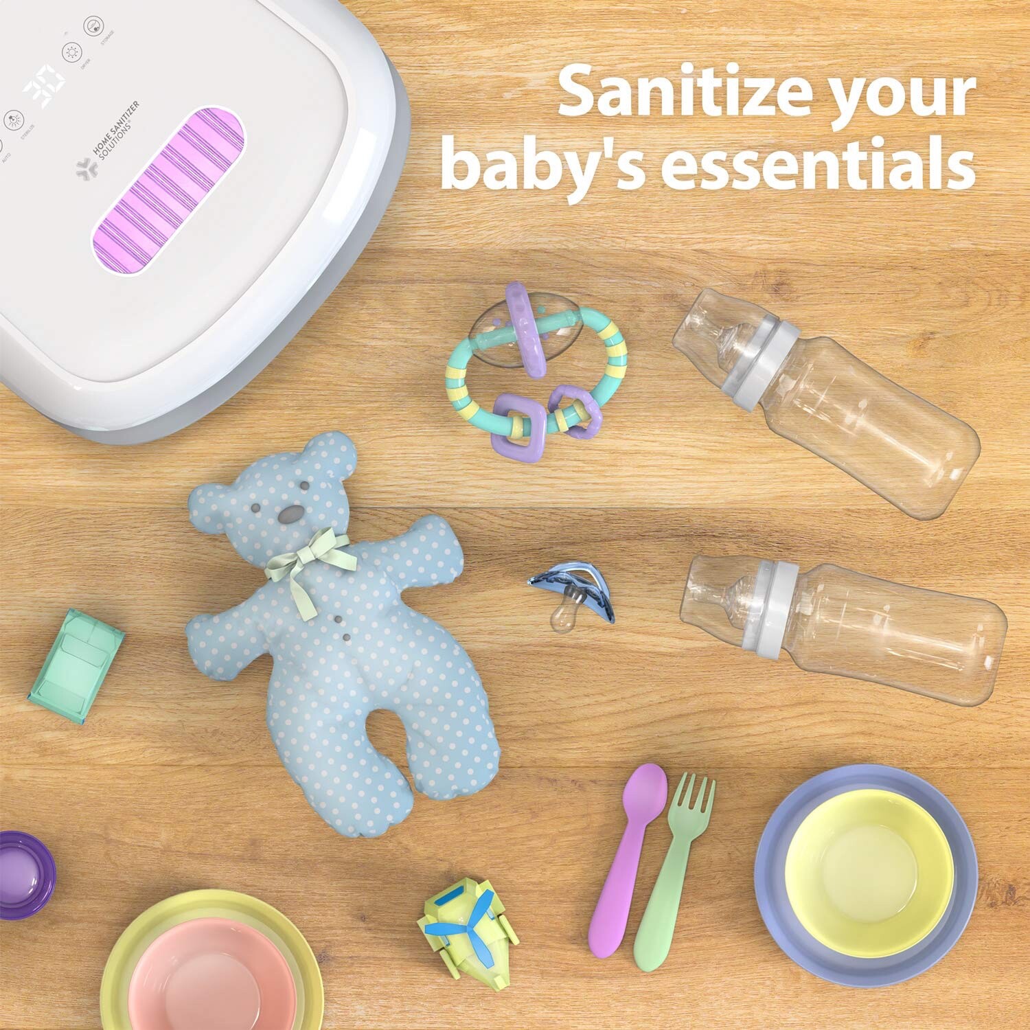 New UV light sanitizer box/ baby bottle sanitizer