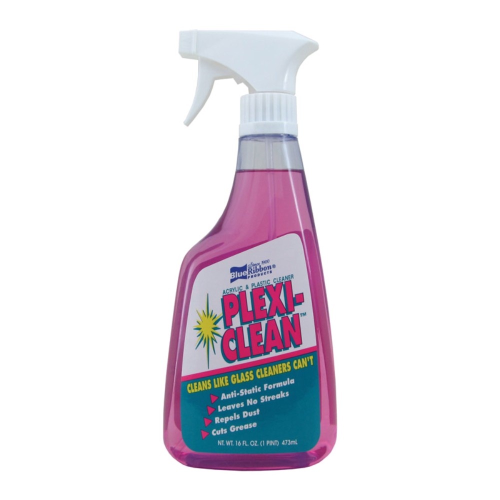 Blue Ribbon Plexi-Clean Acrylic & Plastic Cleaner 16 oz Liquid (Pack of 6)