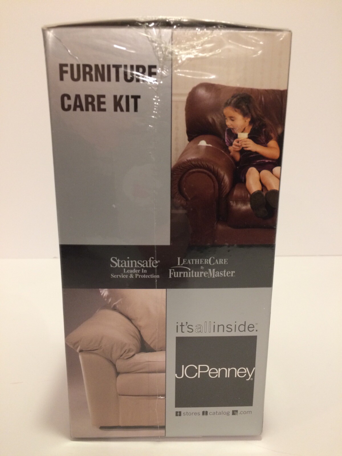 STAINSAFE Diamond Supreme FABRIC/ LEATHER / WOOD Furniture Care Cleaning Kit NIB
