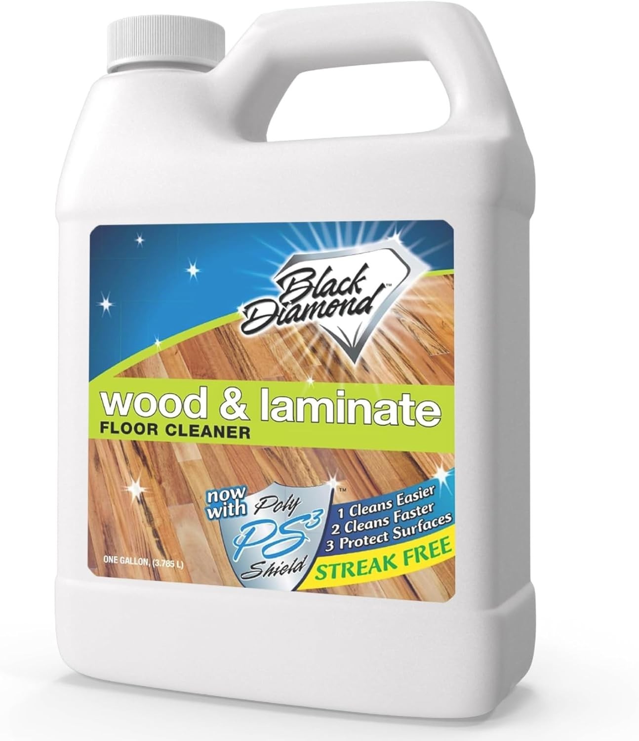 Black Diamond Laminate and Hardwood Floor Cleaner 128 Fl Oz (Pack of 1)