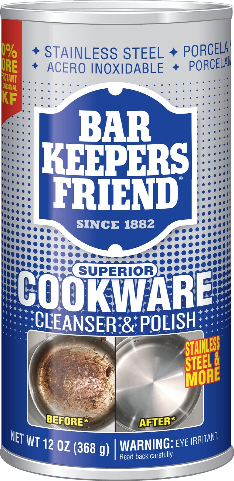 Cookware Cleanser & Polish 12oz – Superior Cleaning for Pots, Pans, and More