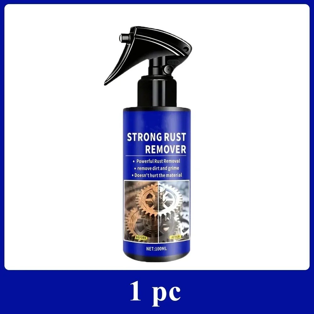 100ML Car Rust Remover Spray Metal Iron Cleaner Wheel Hub Exhaust Rust Cleaner