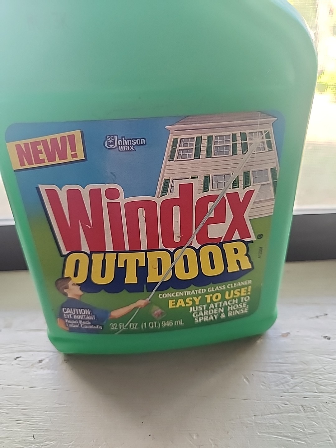 Windex Outdoor Concentrated Glass Cleaner 32oz 1997