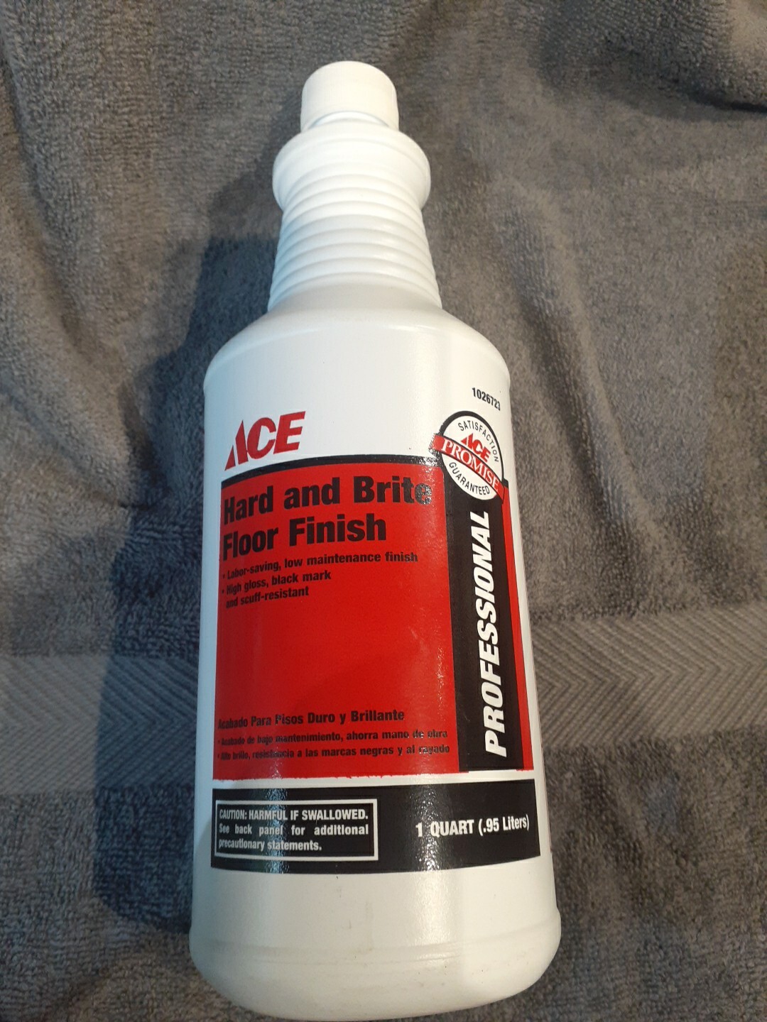 New Ace Hard & Bright Finish 32 Fl Oz Floor Cleaning Care