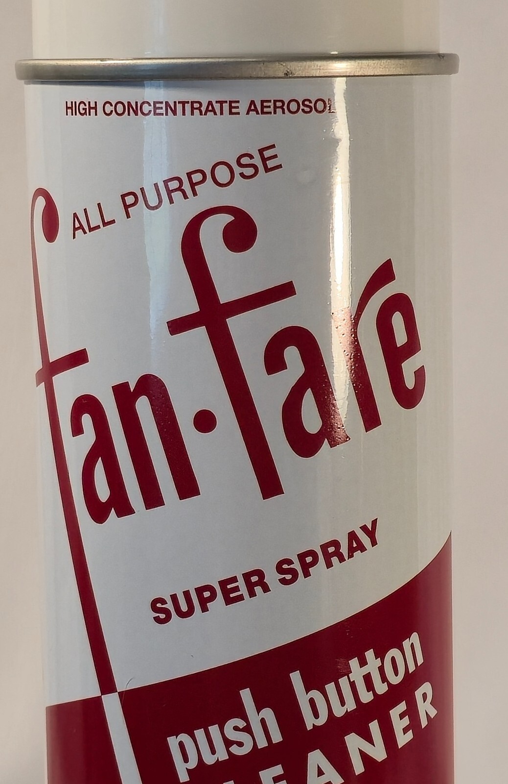 All Purpose Fan Fare Super Spray Push Button Cleaner High Concentrate Aerosol