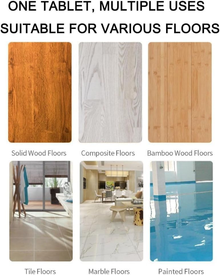 Multi-surface Floor Cleaning Tablets, Multiple Effect The Floor Clean