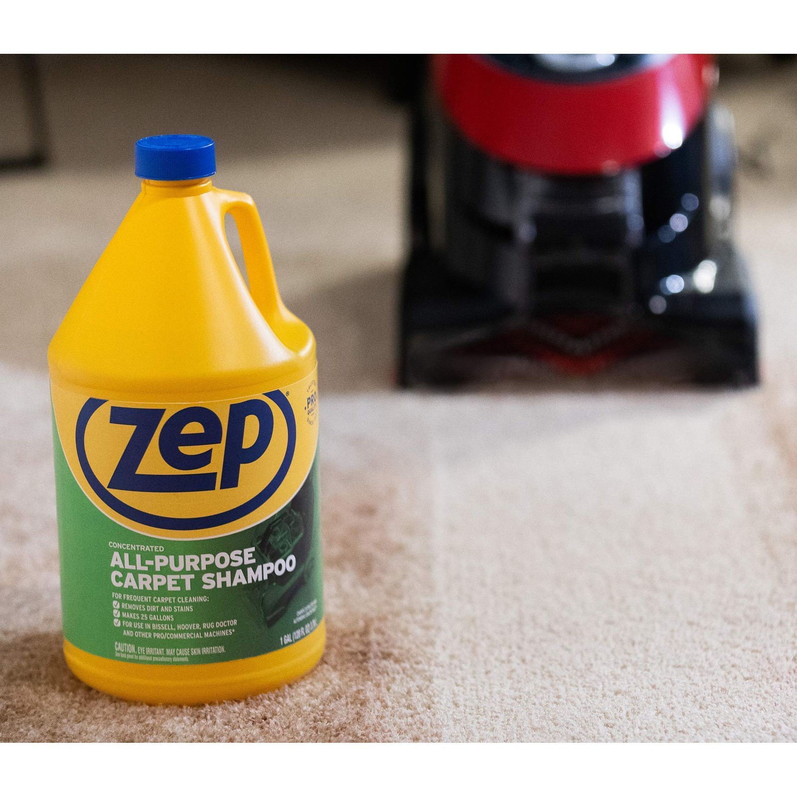 zep All-Purpose Carpet Shampoo Concentrate Cleaner 1 Gallon ZUCEC128