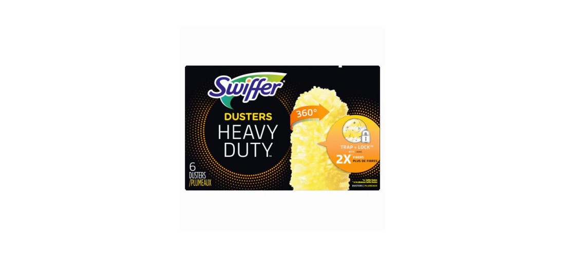 SWIFFER 003700016944 360-Degree Unscented Disposable Duster Refill – pack of 6
