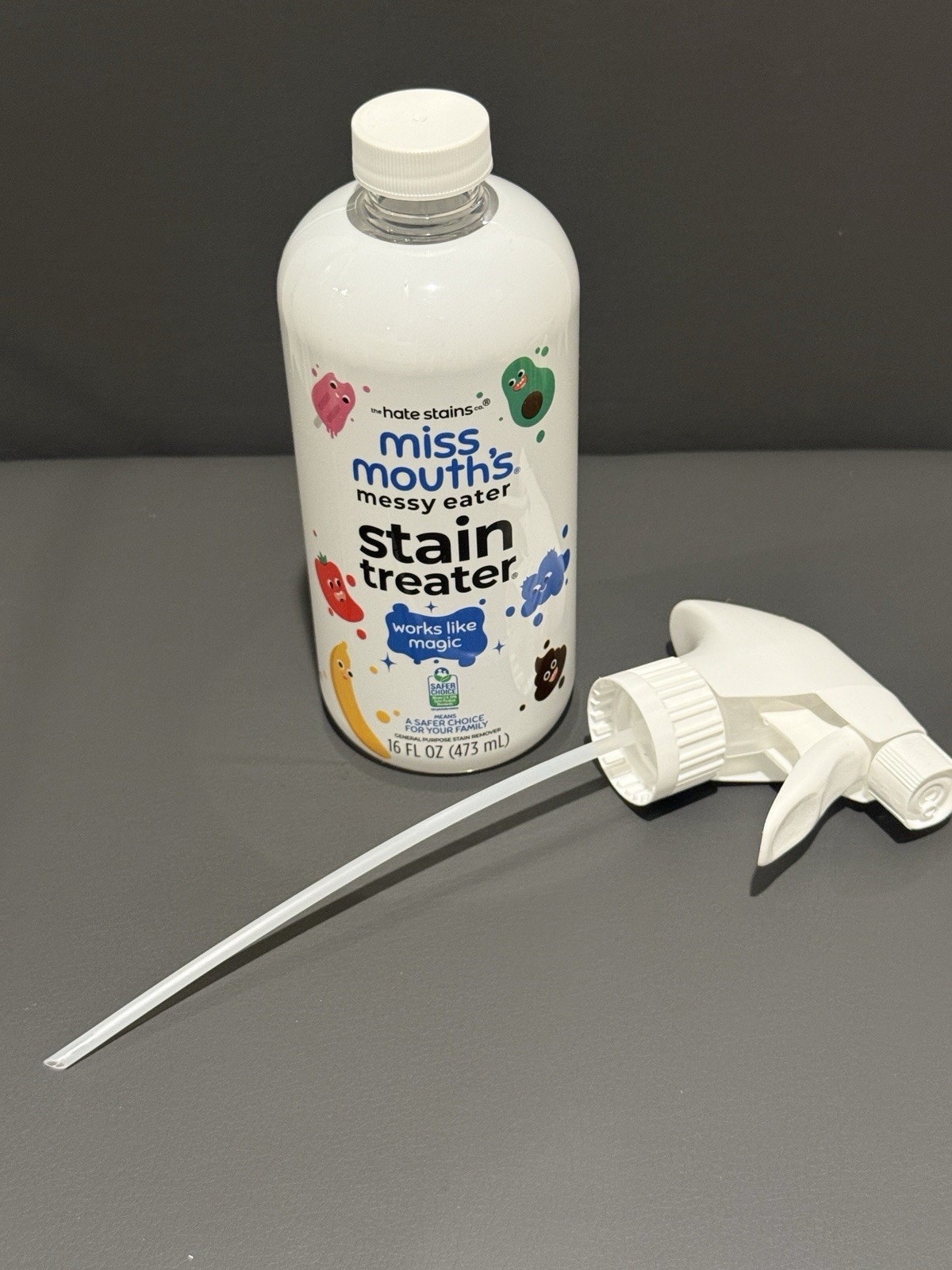 Miss Mouth’s Messy Eater Stain Treater Spray – 16oz Stain Remover Fast Effective