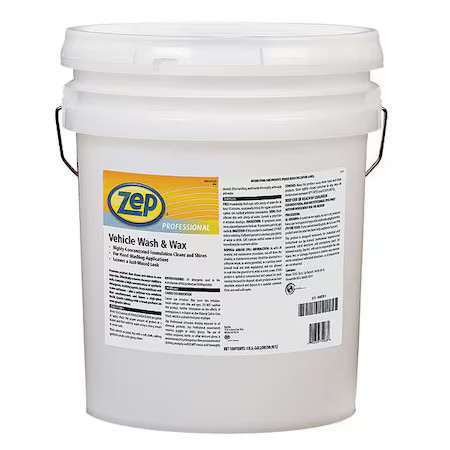 Zep 1041582 Vehicle Wash & Wax, Truck And Trailer Wash, 5 Gal, Butyl-Free