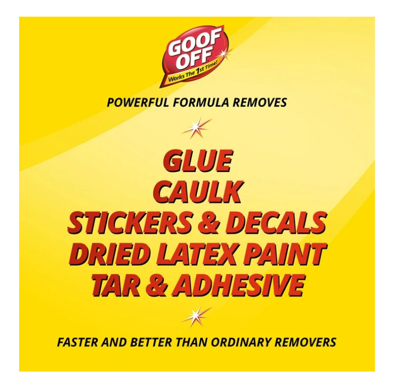 (2 PACK )Goof Off FG653 Professional Strength Remover, Pourable 16-Ounce, Liquid