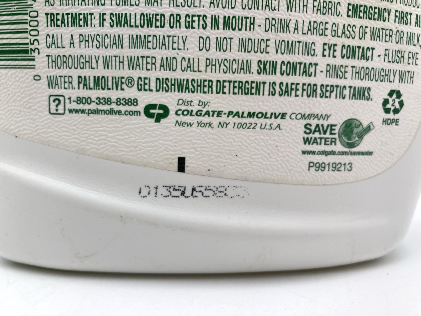 Palmolive ECO+ Lemon Splash 45oz Gel Dishwasher Detergent Discontinued