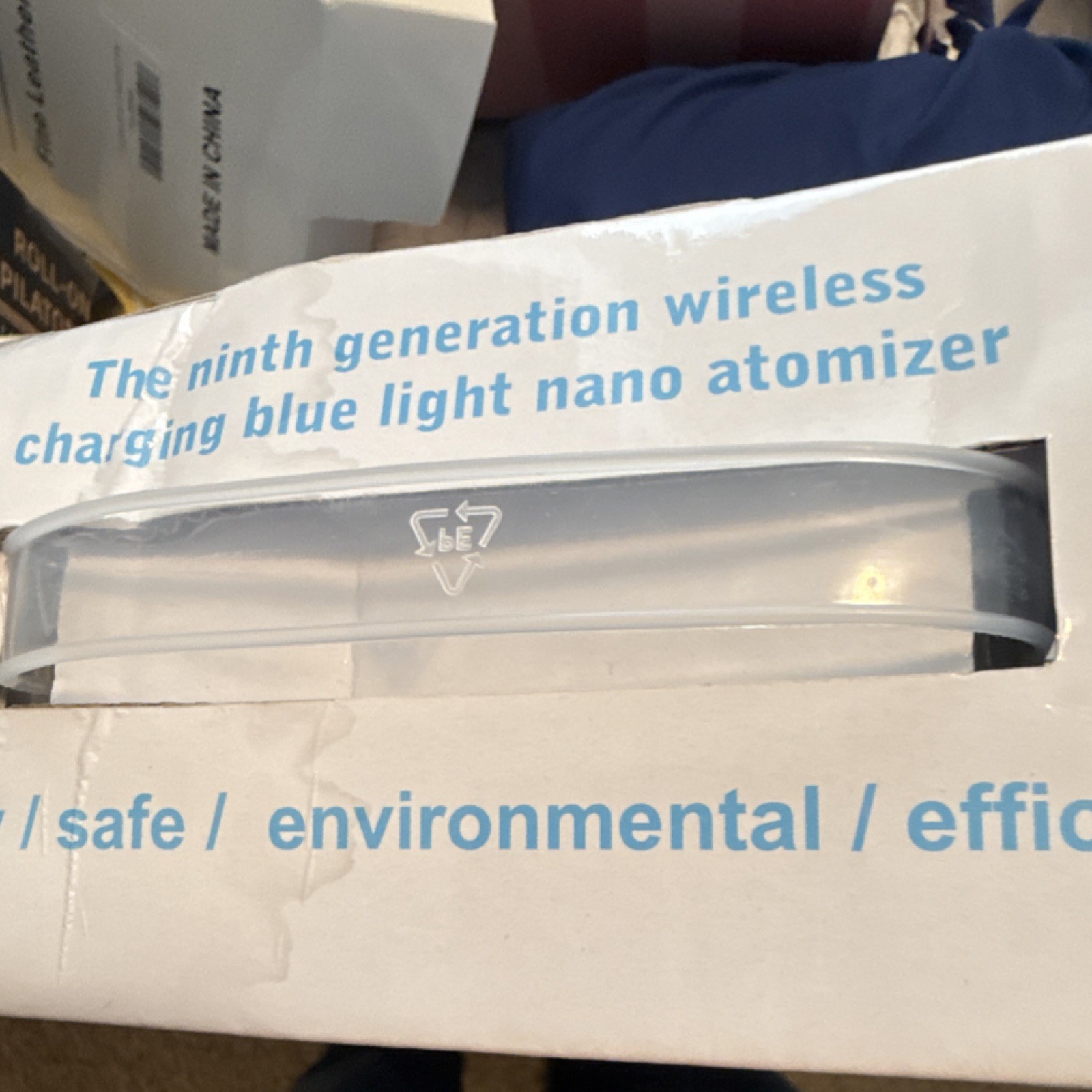 Wireless Blue Light Nano Handheld Sprayer DS350, 10W, 800ml, White, Rechargeable