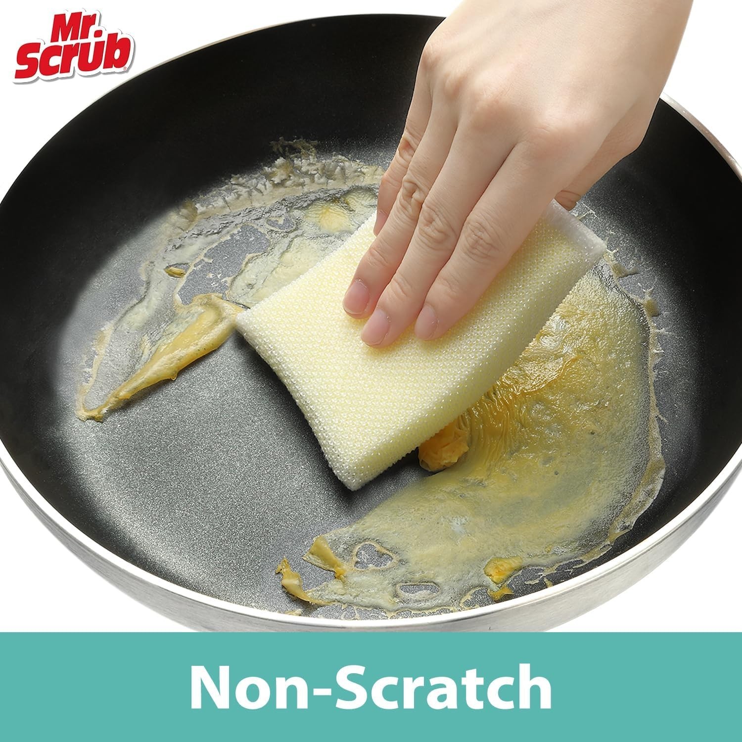 12 Non-Scratch Foam Sponges for Kitchen and Bathroom – Cleaning Solution