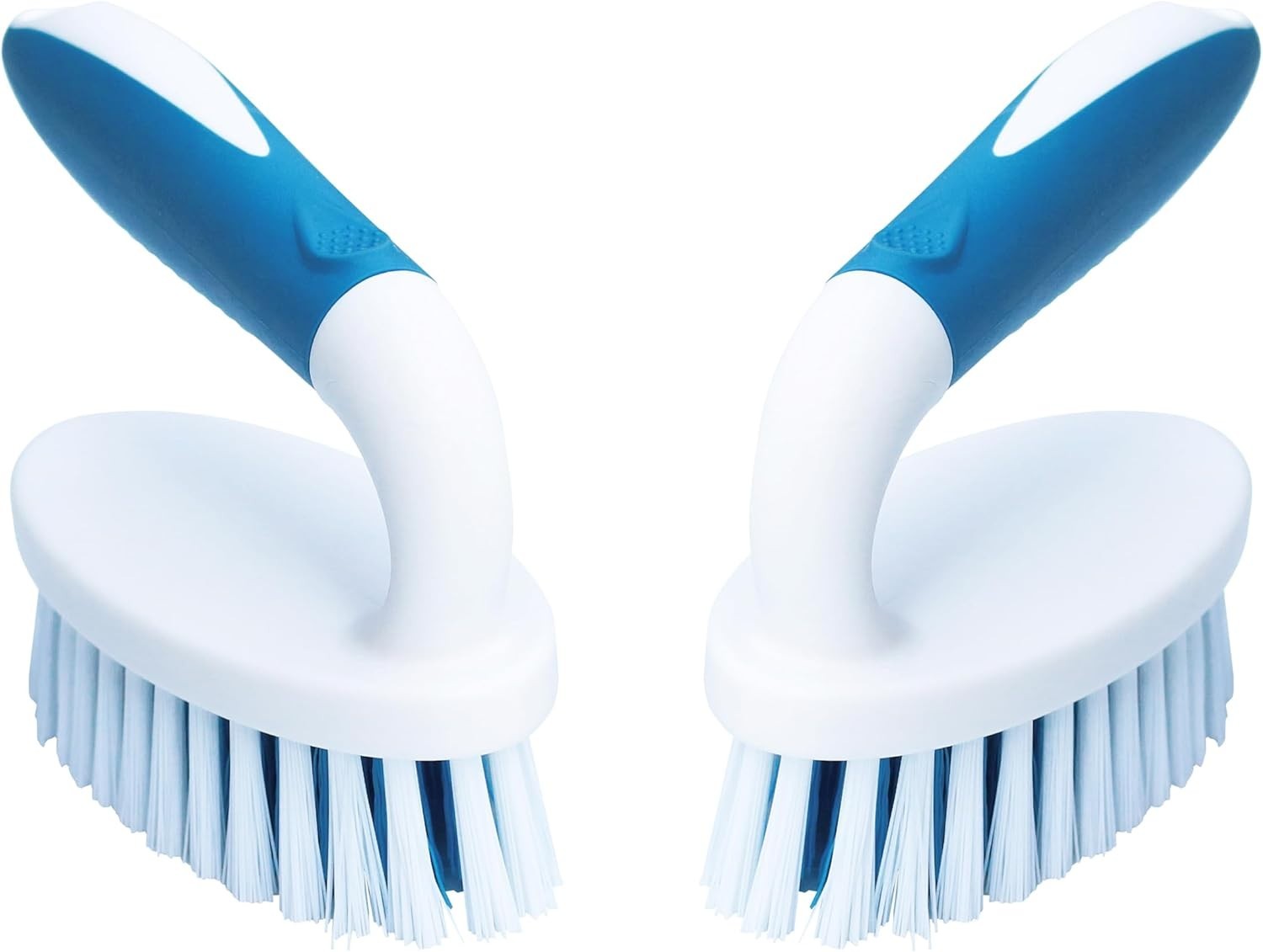 Scrub Brush, 2 Pack Household Cleaning Brushes with Stiff Bristles, Scrubbing Br