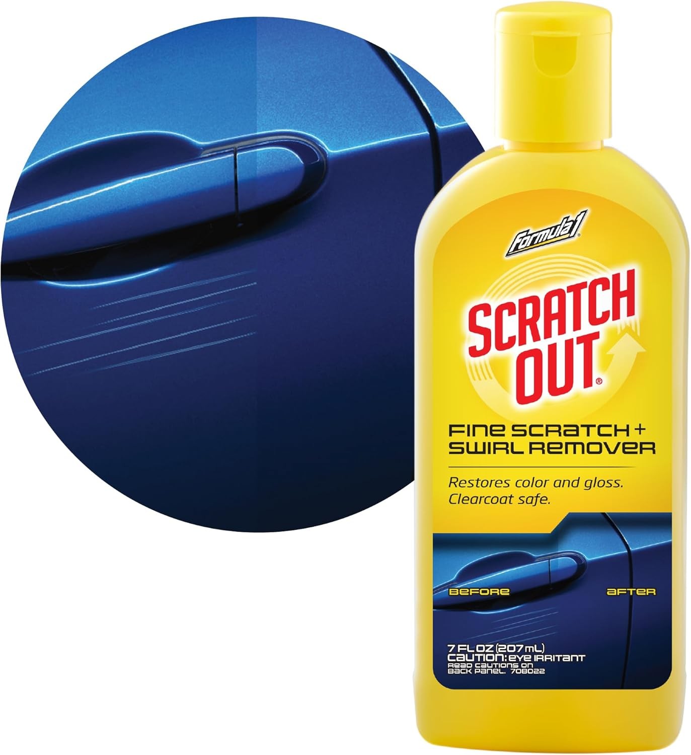 Formula 1 Scratch Out Liquid – Car Scratch Remover and Polishing (7 oz.)