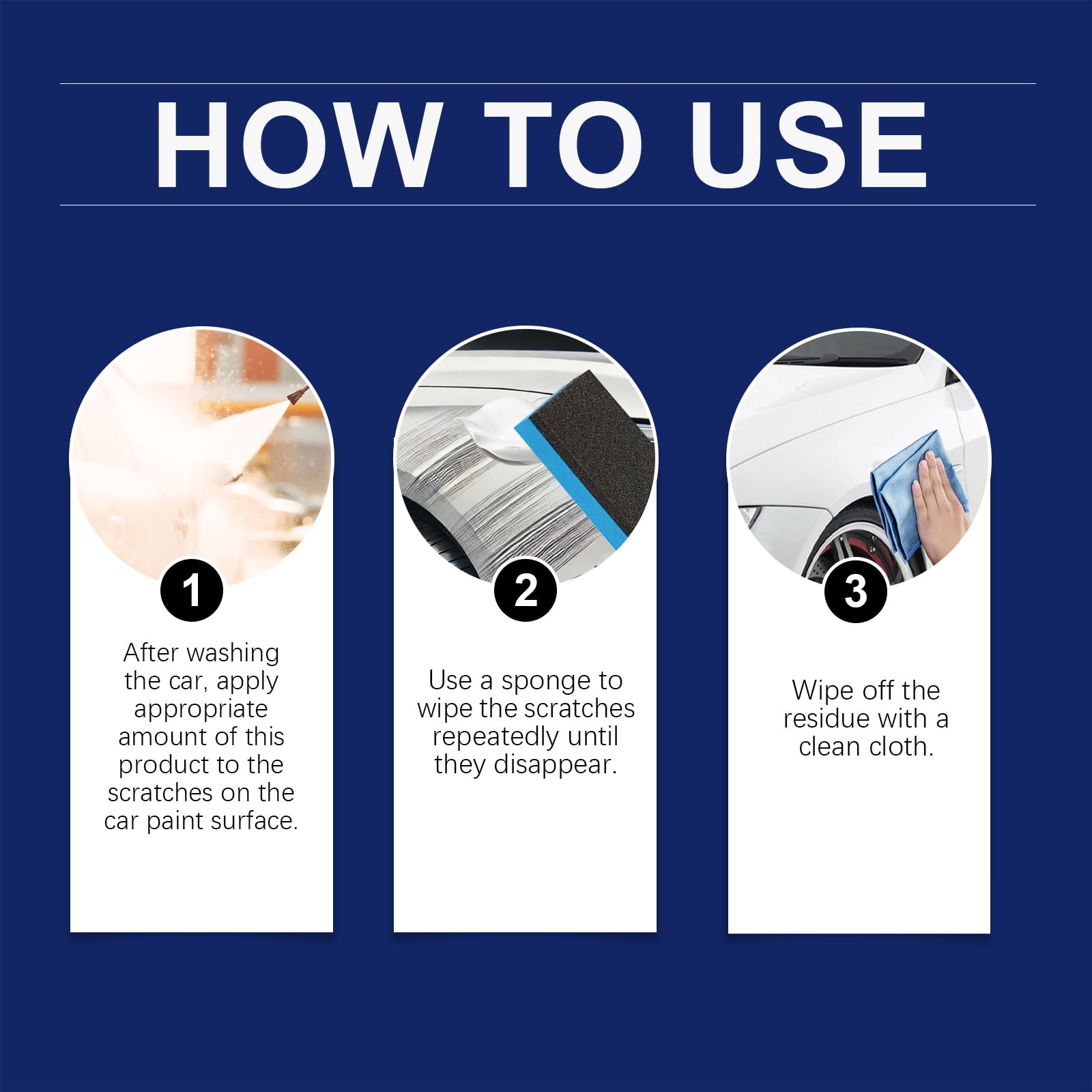 Automotive Removing Marks Agent – Scratch Care Abrasive Paint Polish 🧼
