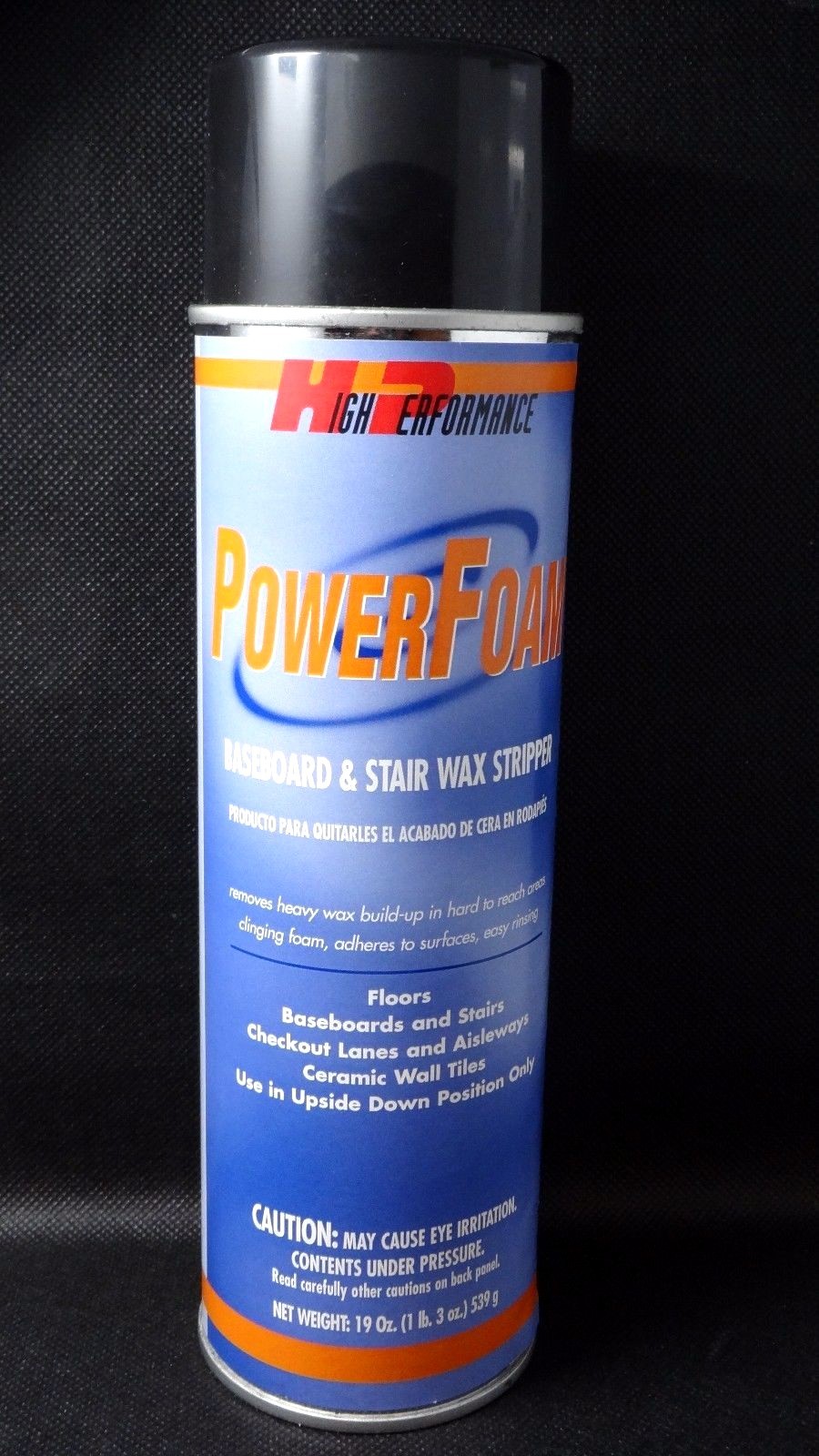 Baseboard and Stair Wax Stripper HP PowerFoam 19 Oz (1 lb.) ~ Lot of 2 ~