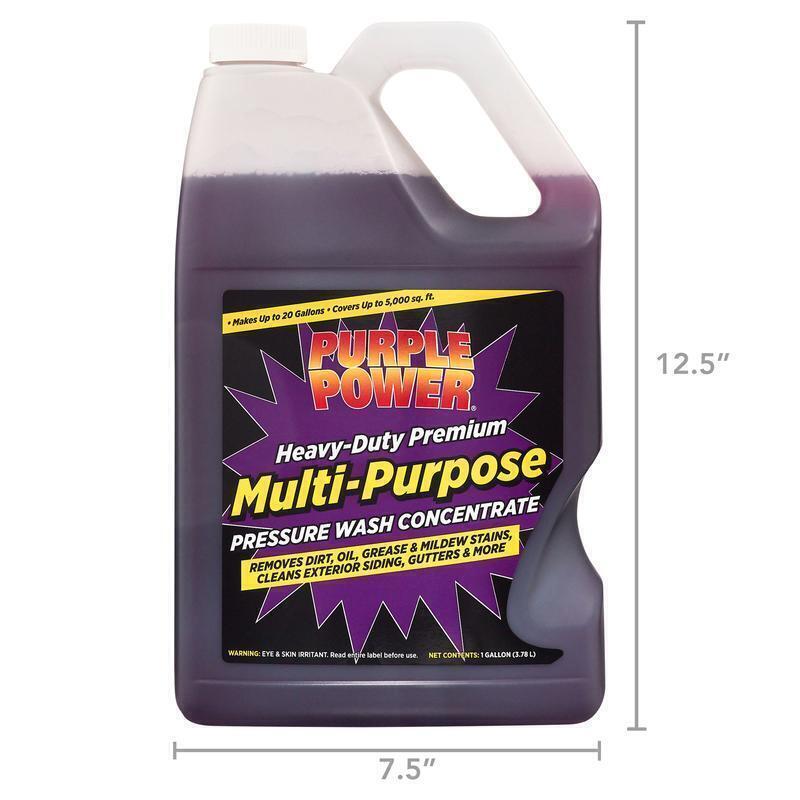 Heavy-Duty Premium Multi-Purpose Pressure Washer fluid concentrate , 1 Gallon