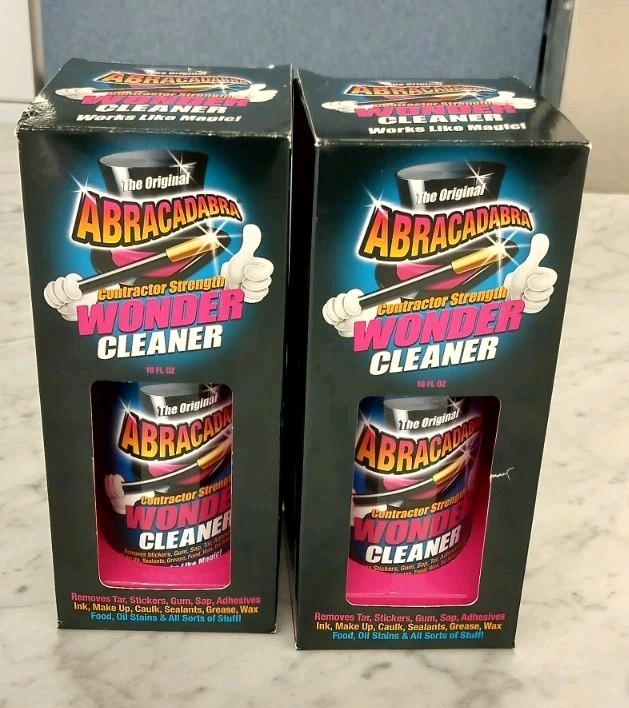 2 Abracadabra® Wonder Cleaner – As Seen on TV – 16 fl oz – Contractor Strength
