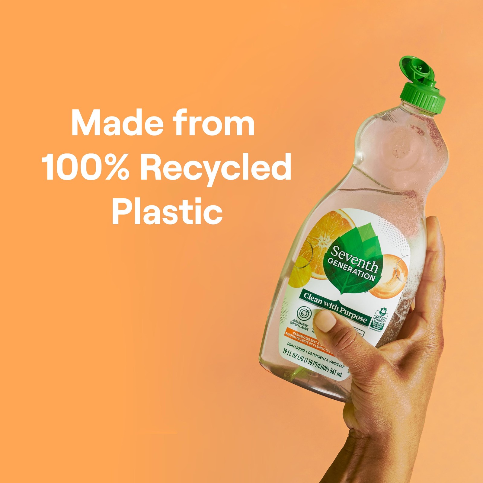 Seventh Generation Plant Based Dish Soap Refill 50 Fl Oz Pack Of 3