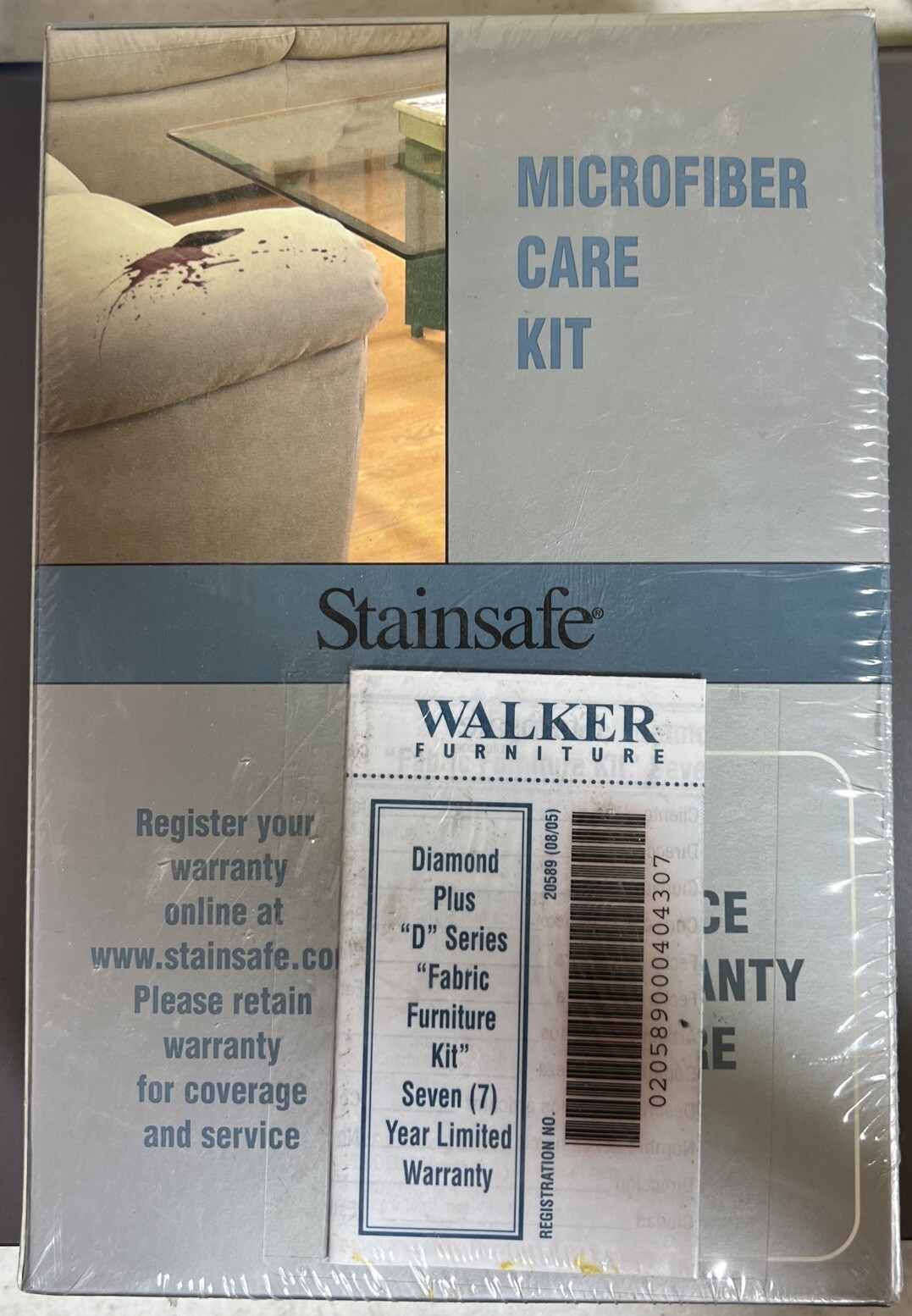 Stainsafe Microfiber Upholstery Care Kit Cleaning Stain Remover Sofa Couch Clean