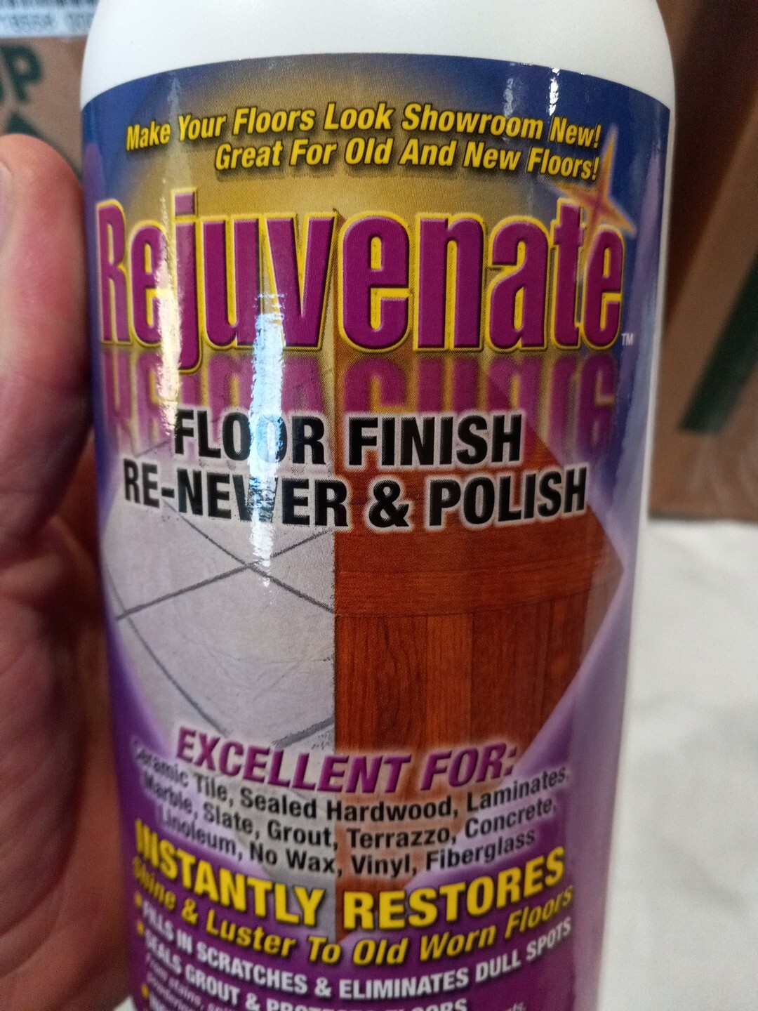 Rejuvenate Floor Finish 96 Oz
