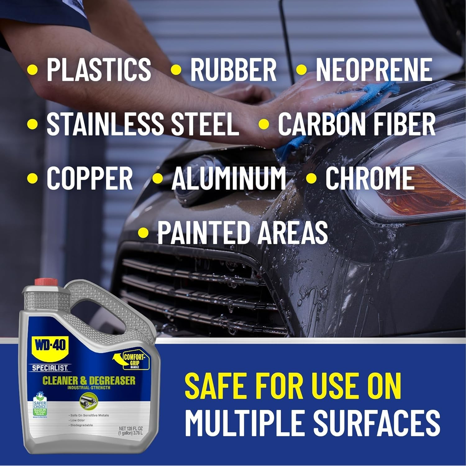 Industrial-Strength Multi-Surface Cleaner & Degreaser, 1 Gallon – Biodegradable