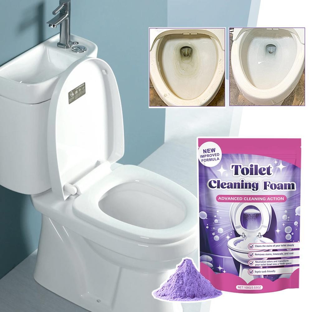 Fizzclean Toilet Foam Cleaner, Toilet Cleaning Foam Insta-Action 100g (-20%off)