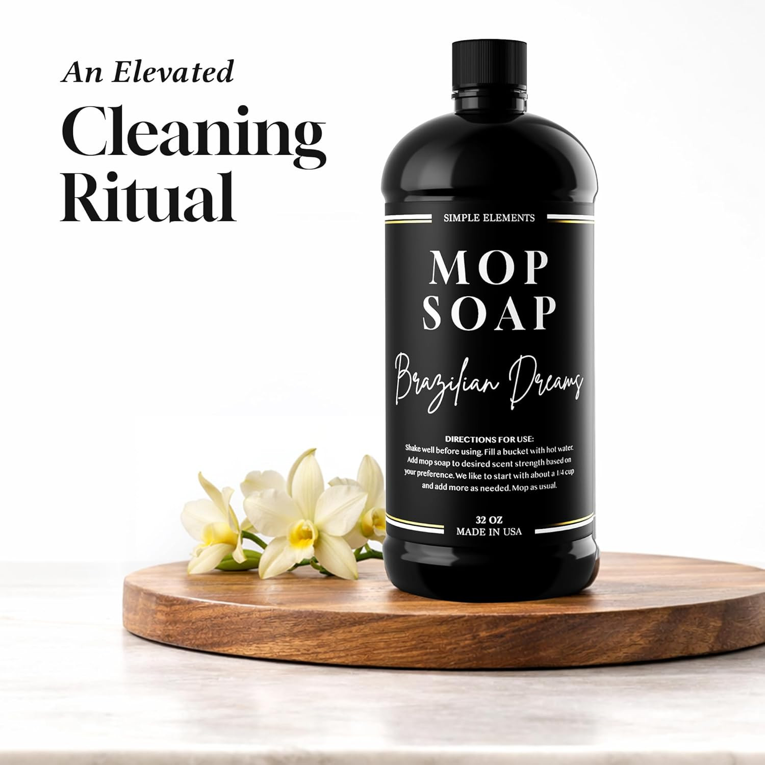 Luxury Mop Soap – Highly Scented Floor Cleaner, Concentrated Formula, No Streaks