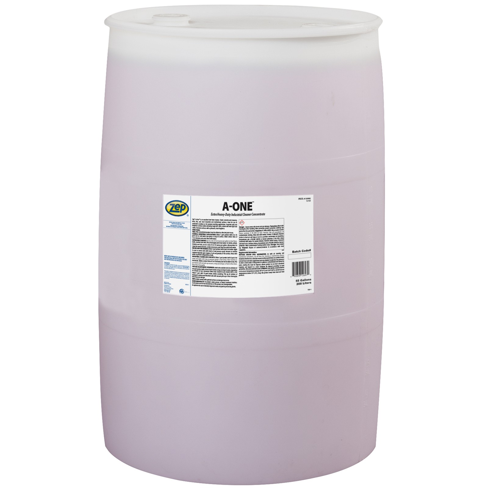 Zep A-One Industrial Cleaner – 55 Gallon (1 Unit) 126985 – Low Foam Extra