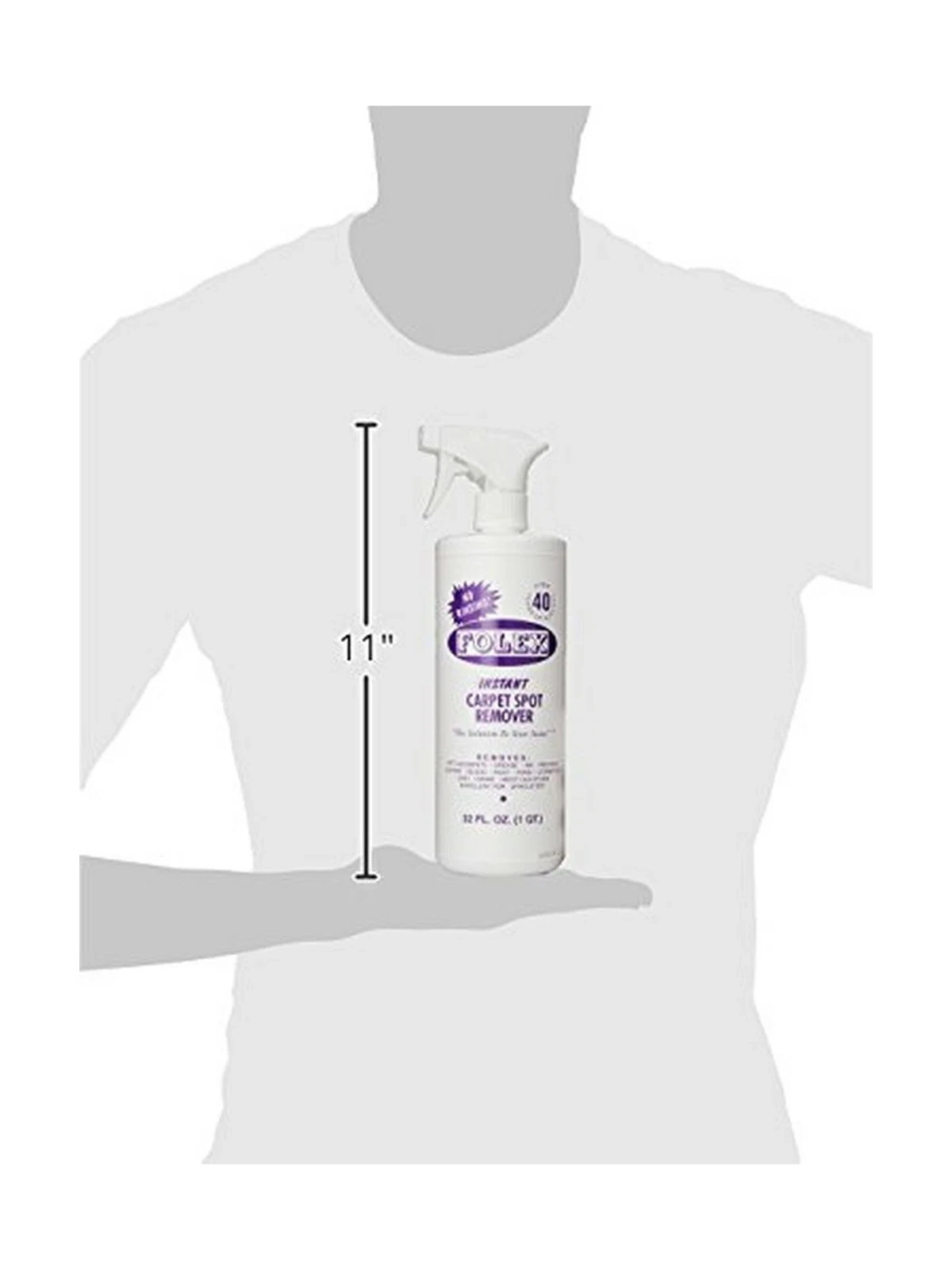 FOLEX Instant Carpet Spot Remover 32 oz – Powerful Stain Remover for Carpets, Up