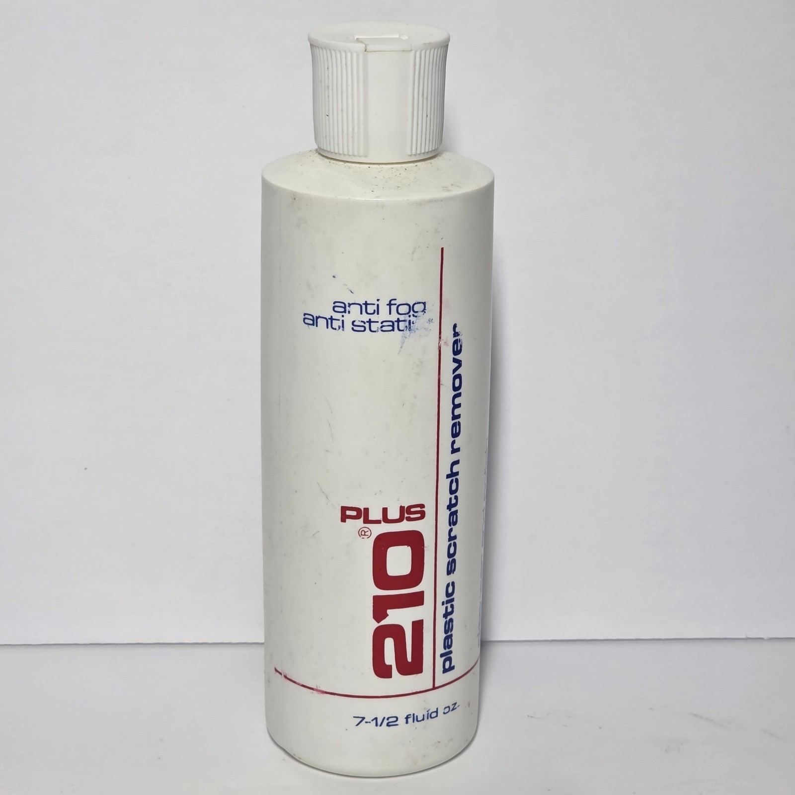 NEW 210 Plus Plastic Scratch Remover Cleanser & Polished 7.5 oz Sumner Lab