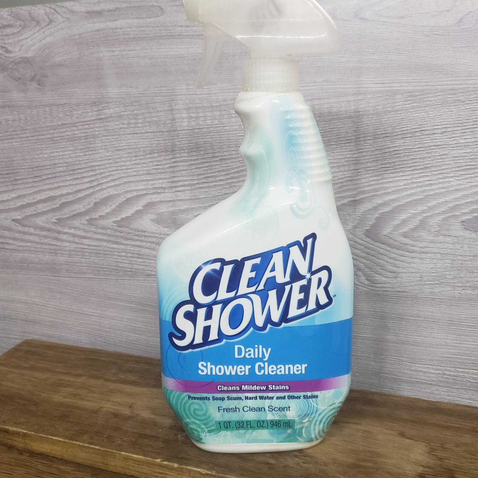 Scrub Free CLEAN SHOWER Daily Shower Cleaner – Fresh Clean Scent – 946ml/32 oz