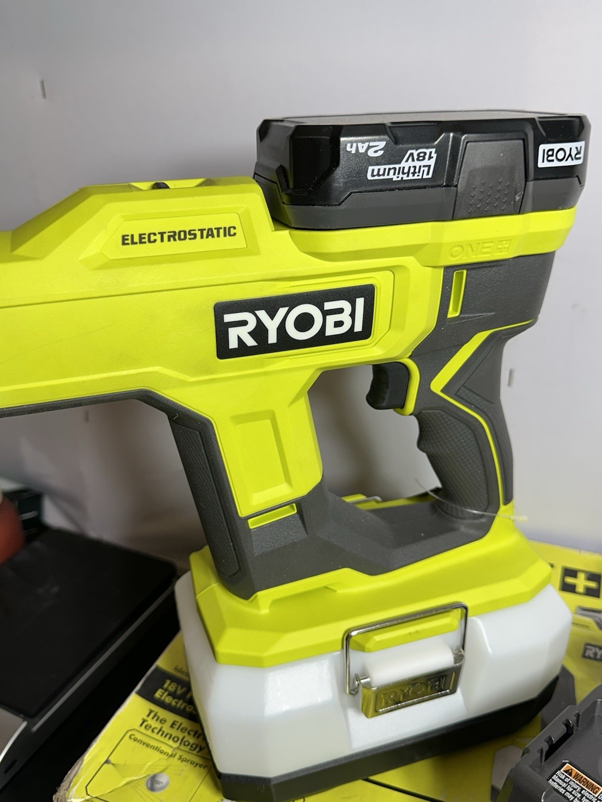 Ryobi PSP02K 18V ONE+ Handheld Electrostatic Sprayer Kit