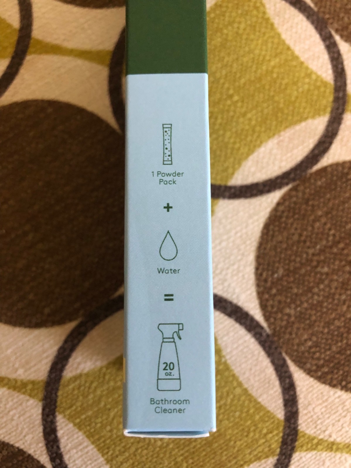 Ever Spring Bathroom Cleaner Concentrate Lemon & Mint Add Water Home Maintenance