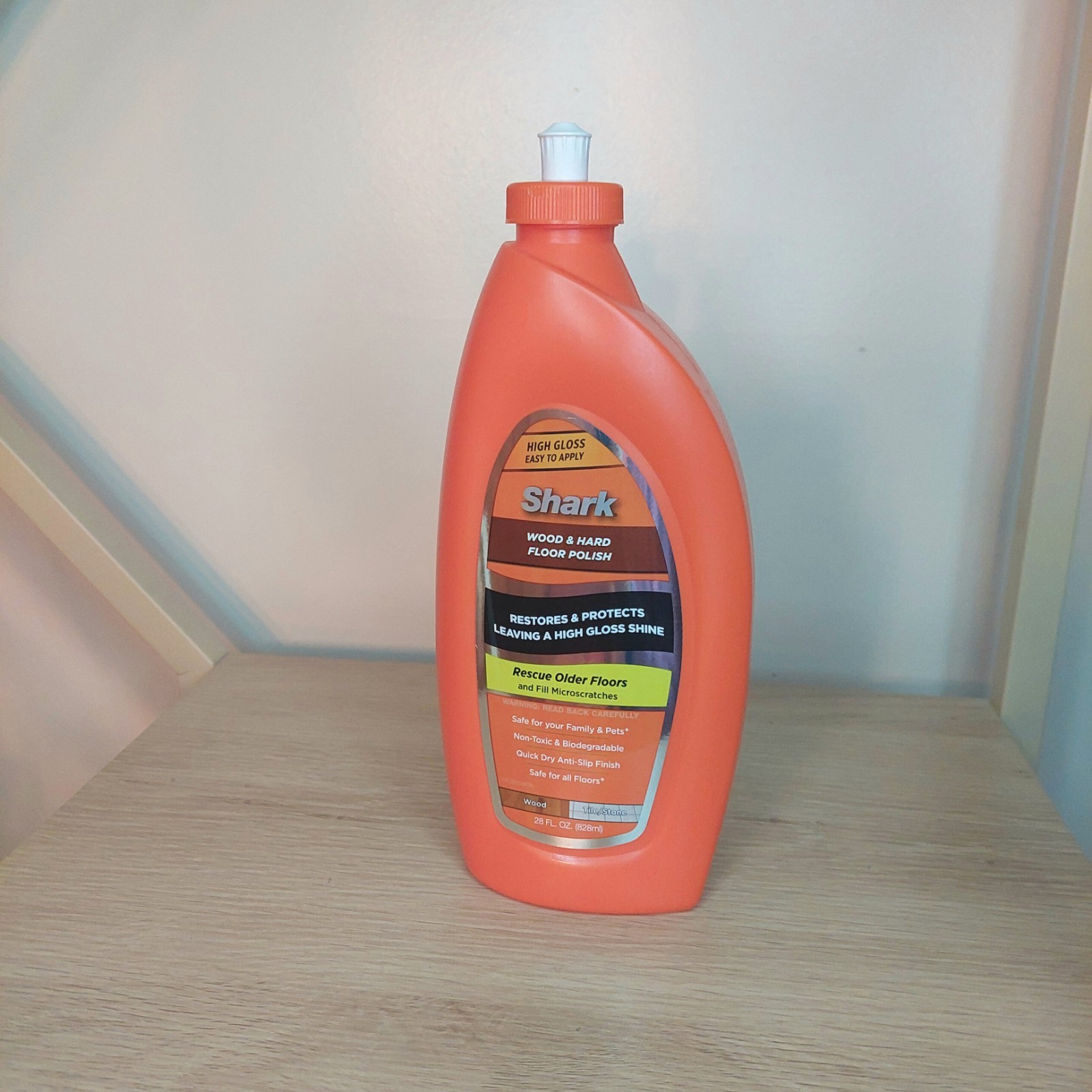 NEW! SHARK Wood/ Tile/ Stone Floor Polish 28 oz. *Discontinued*
