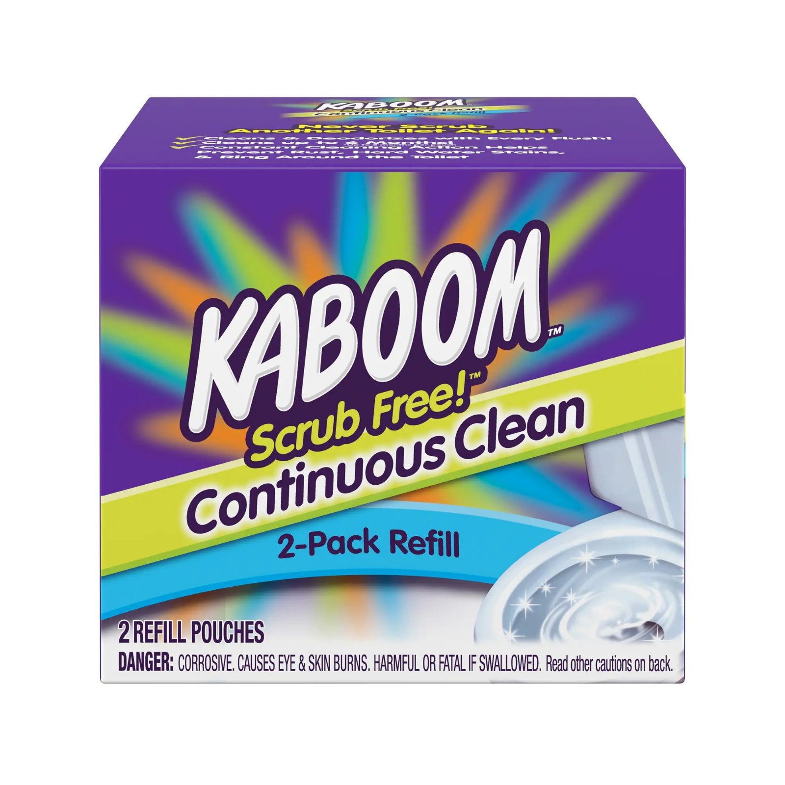 Kaboom Toilet Bowl Cleaner Refill 2 Count