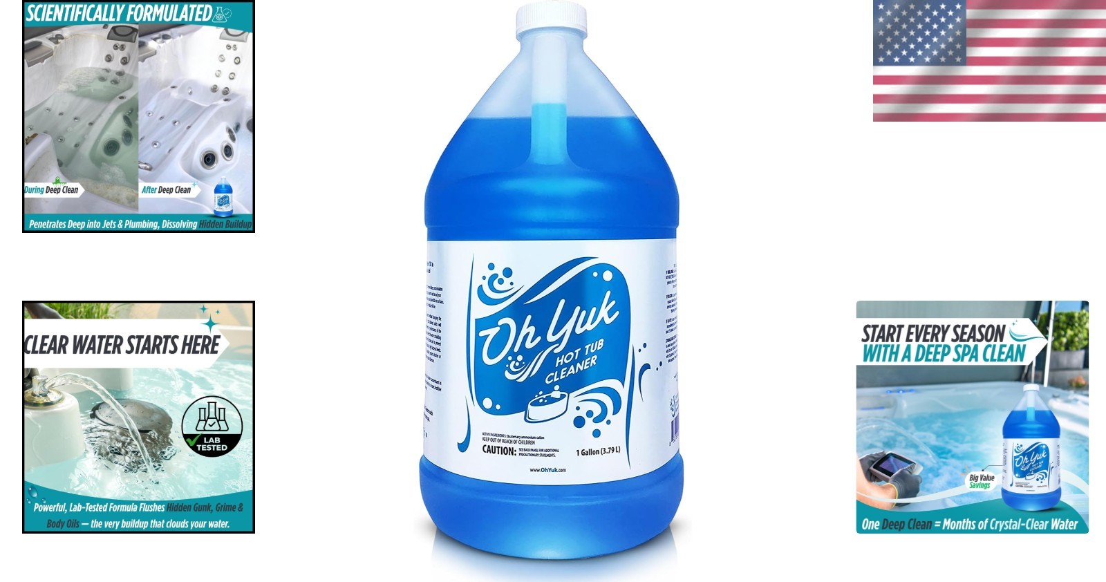 Hot Tub Cleaner – Improve Water Clarity & Filtration