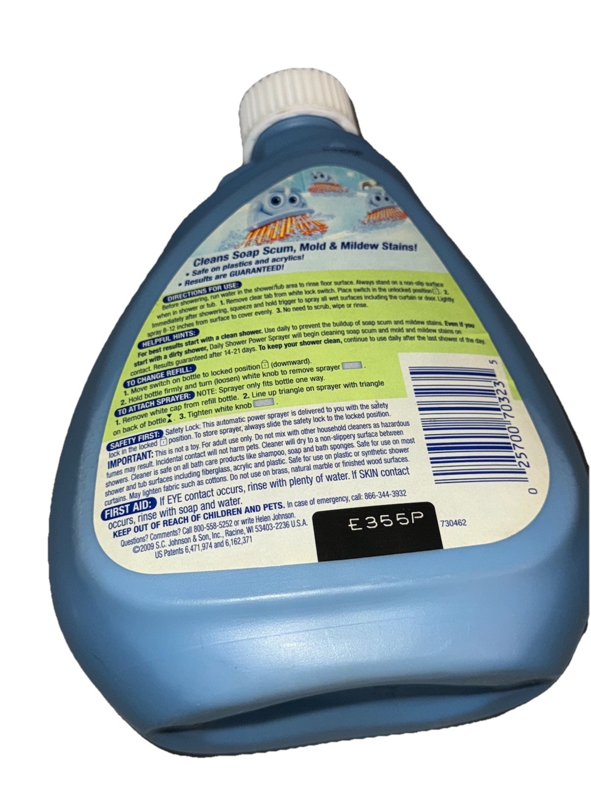 Scrubbing Bubbles Daily Shower Refill For Power Sprayer 30 oz Bathroom Cleaner