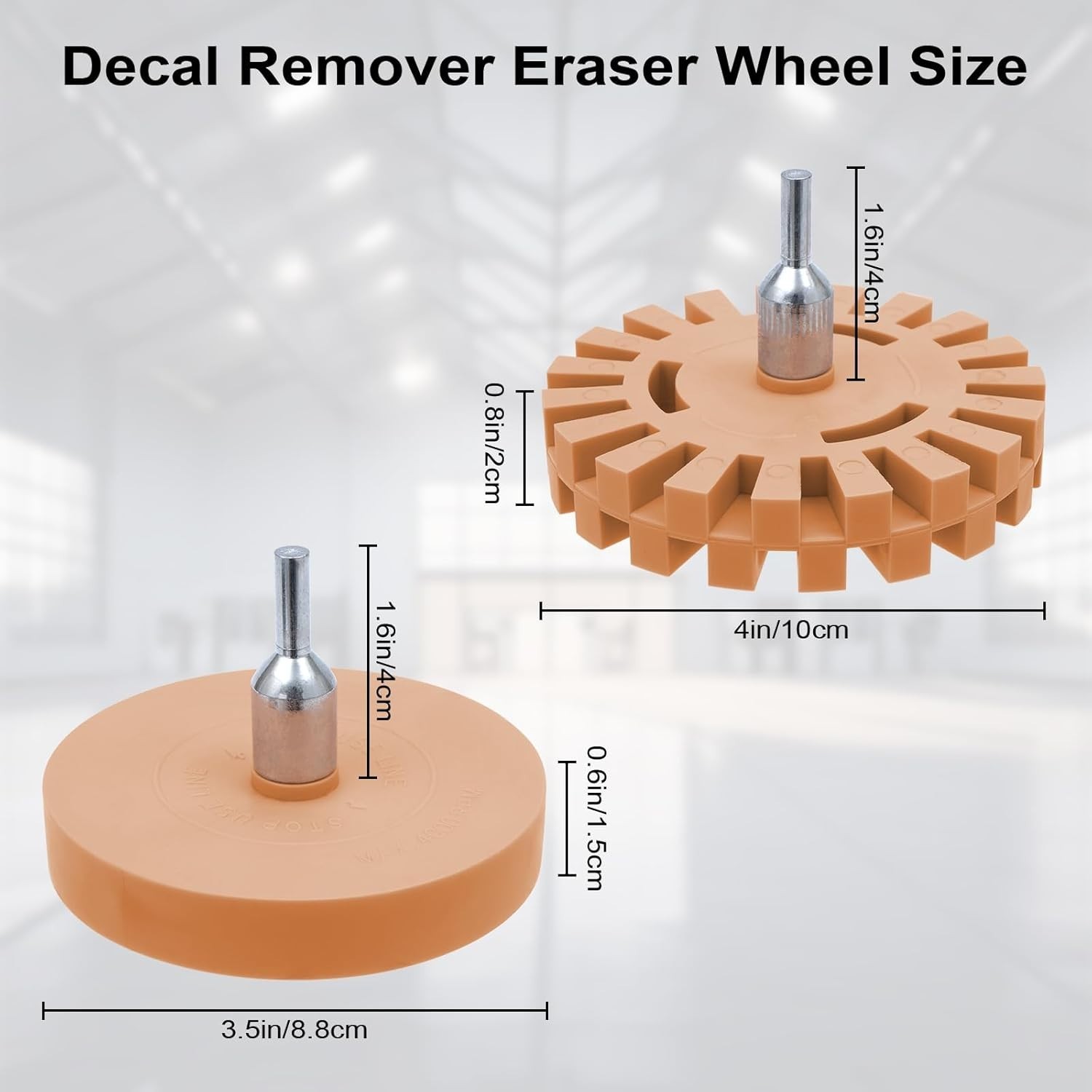 Complete 4-Piece Rubber Decal Removal Kit – Precision Cleaning Without Damage