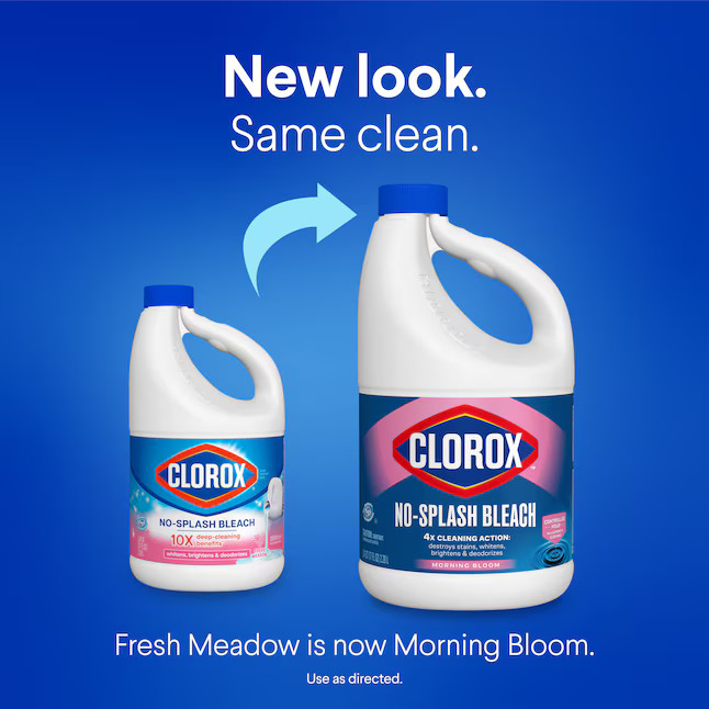 Splash-Less Fresh Meadow Concentrated 77 Fluid ounce(s) Household Bleach