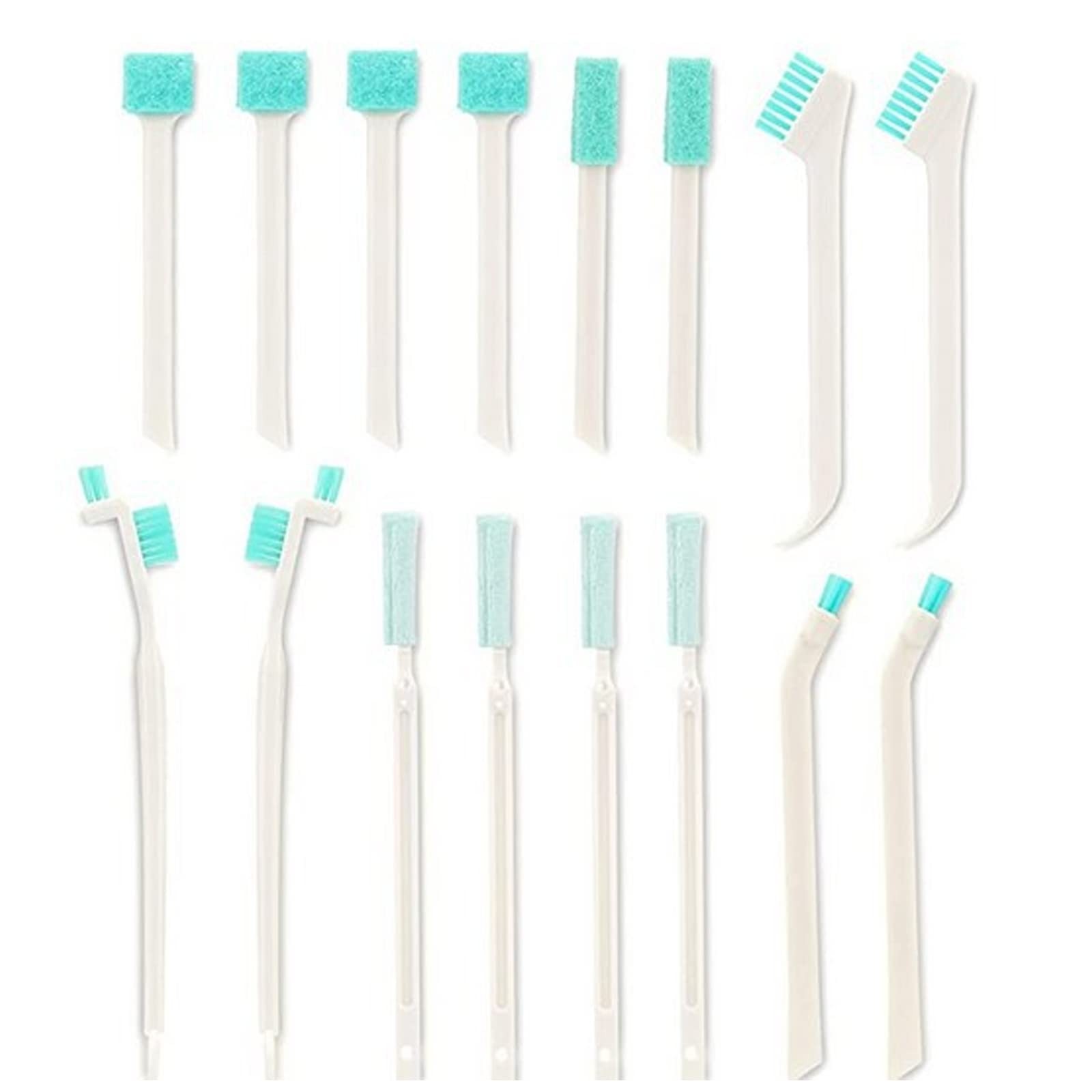 16 Pcs Crevice Gap Cleaning Brush Tool, 8 in 1 Detail Cleaner Brush for Bottl…