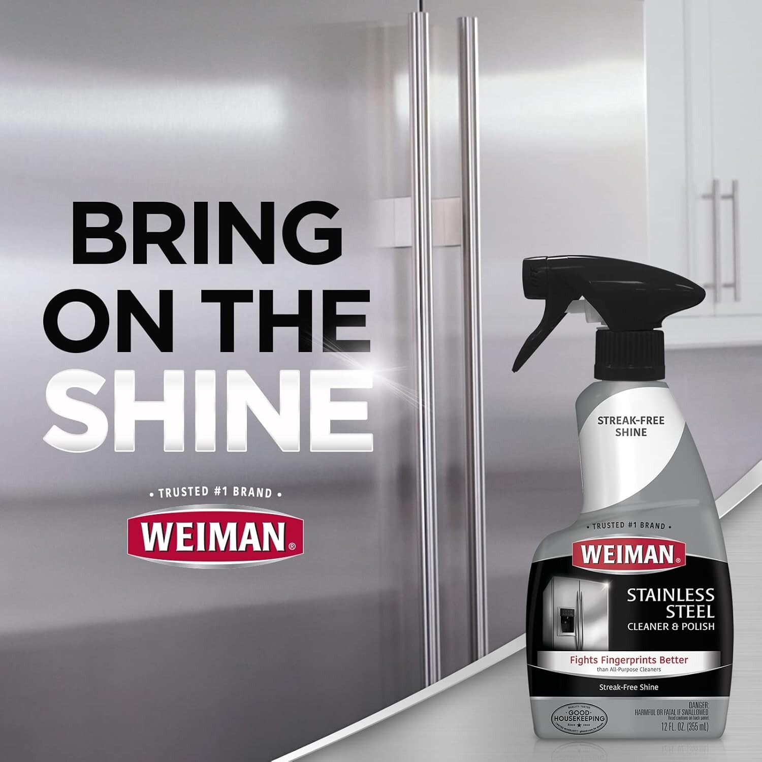 Effortless Stainless Steel Care: Cleaner Kit for Appliances – Streak-Free Finish