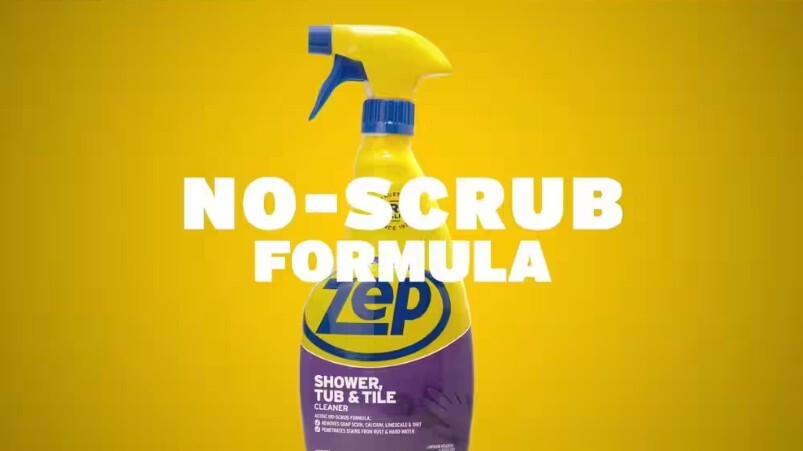 Zep Shower Tub and Tile Cleaner, Acidic Formula Better Than Bleach – 1 Gallon