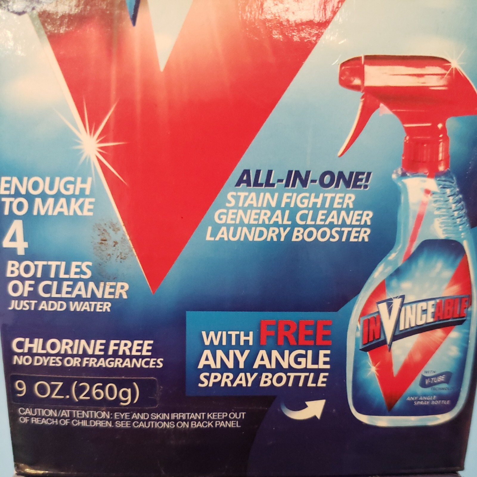 As Seen on TV INVINCEABLE All In One Chlorine Free Stain Fighter