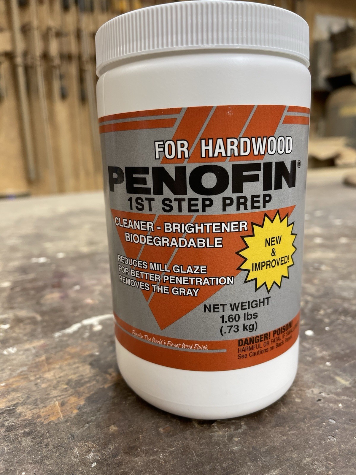 Penofin 1st Step Prep & Wood Cleaner / Brightener Concentrate For Exterior Wood