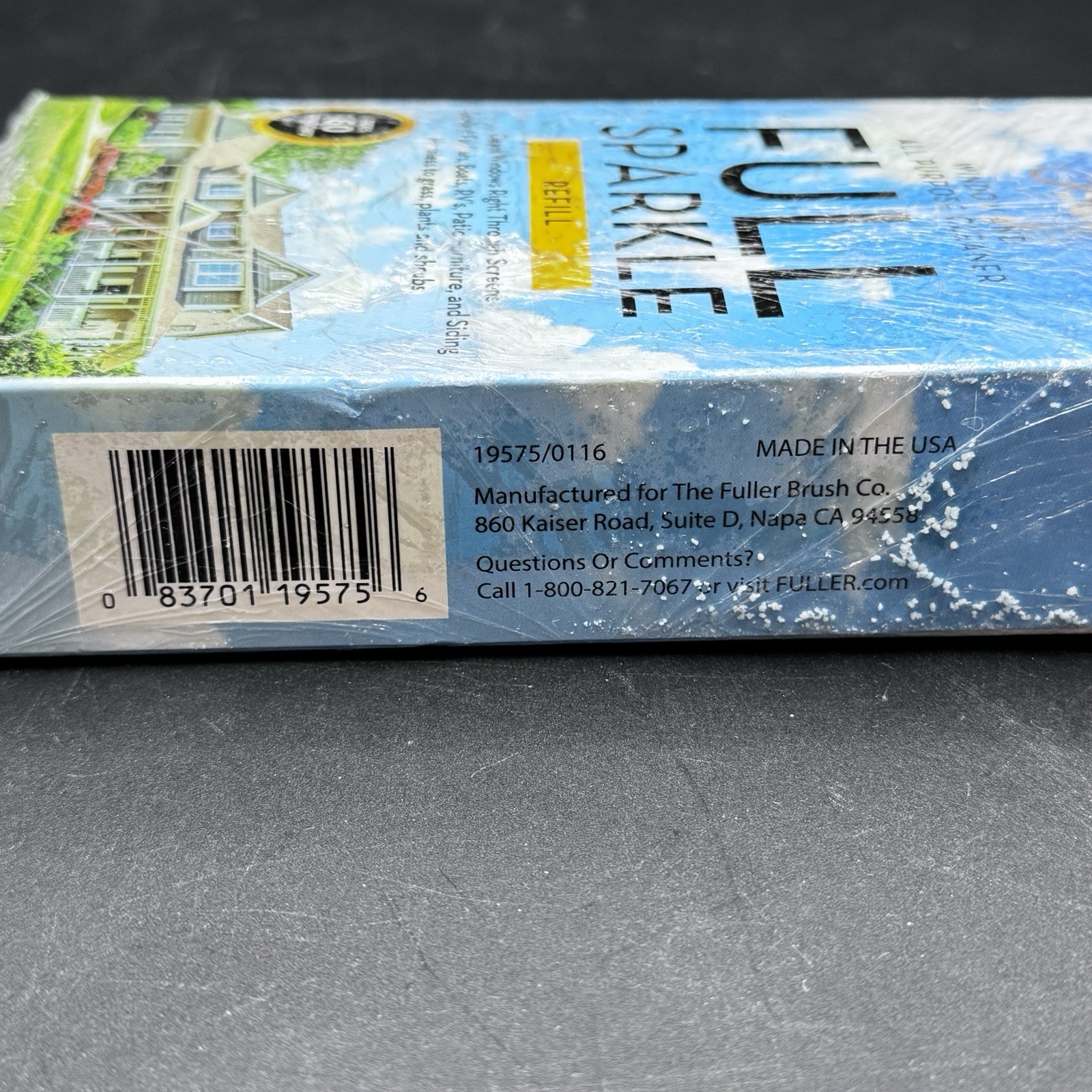 FULLER BRUSH – FULL SPARKLE REFILL 1 BOX – NEW Damaged Box